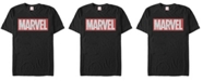 Fifth Sun Marvel Men's Distressed Marvel Men's Logo Short Sleeve T-Shirt